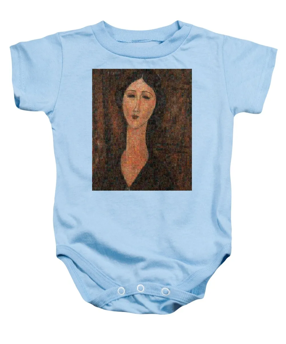 Tribute to Modigliani - 1 - Baby Onesie