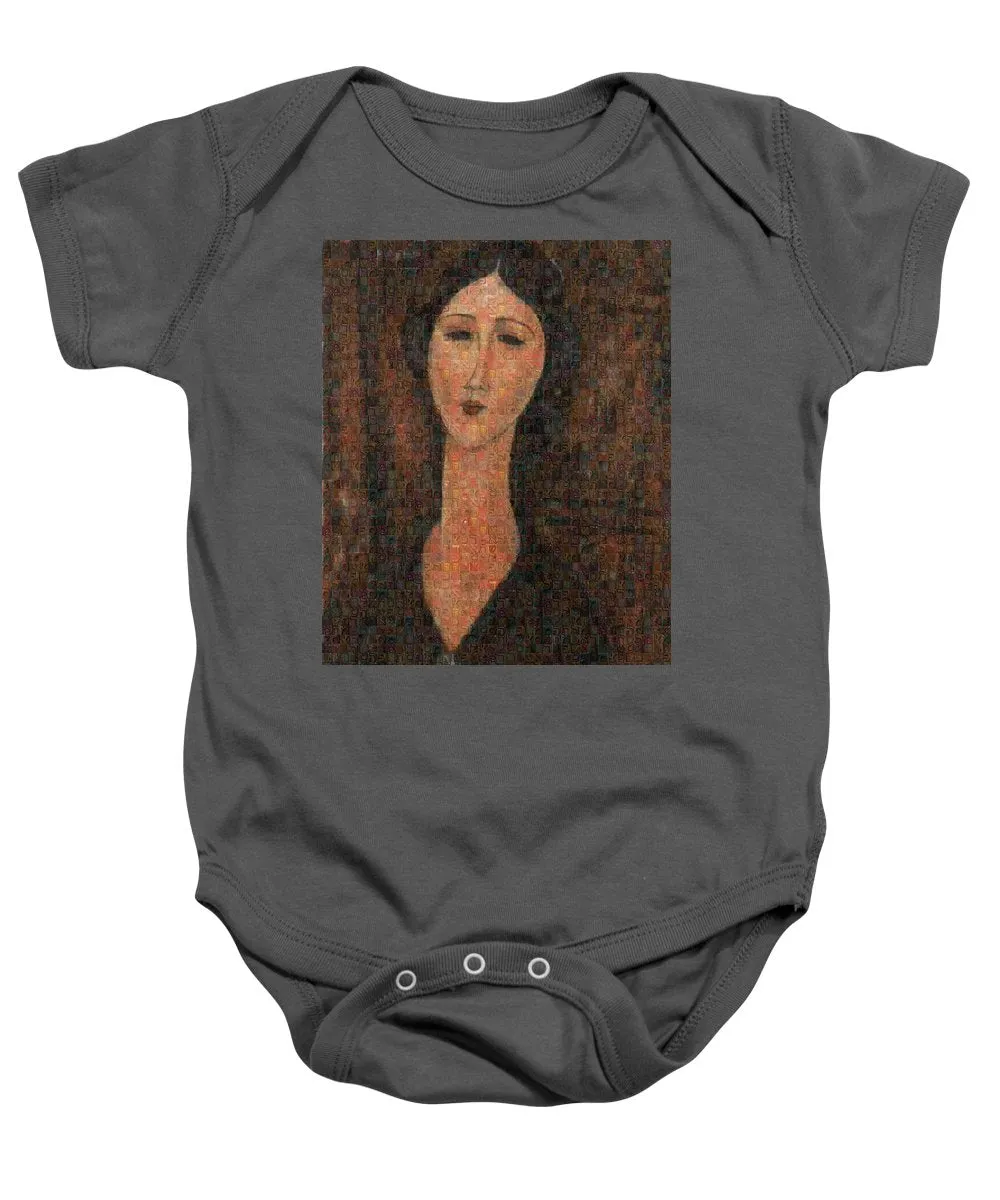 Tribute to Modigliani - 1 - Baby Onesie