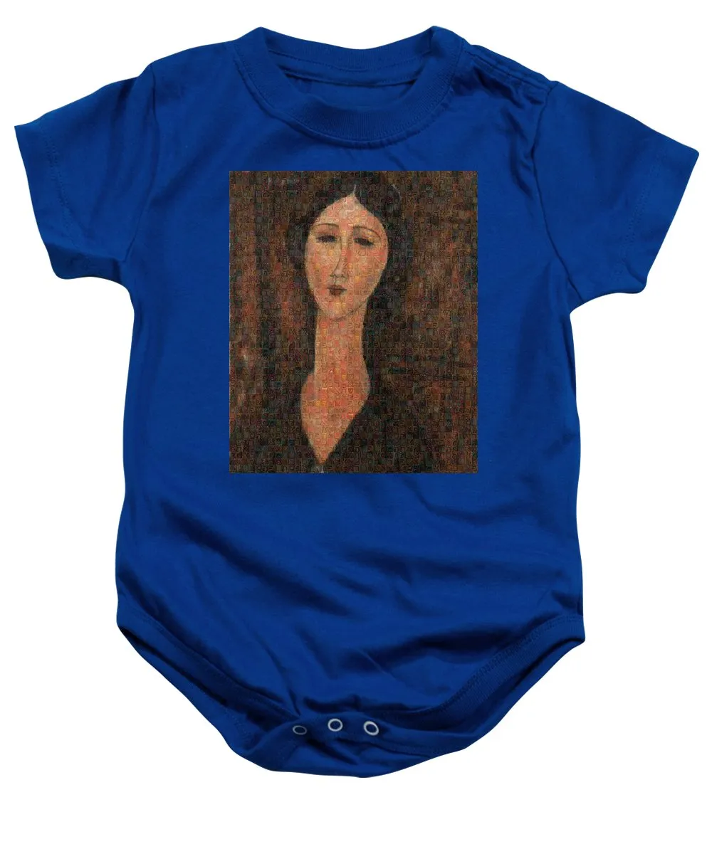 Tribute to Modigliani - 1 - Baby Onesie