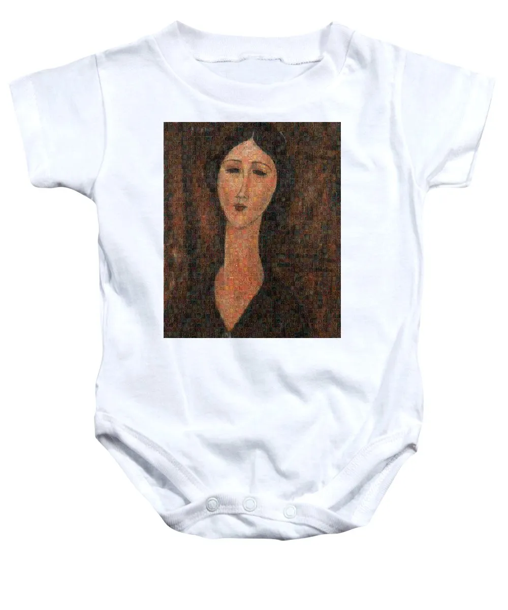 Tribute to Modigliani - 1 - Baby Onesie