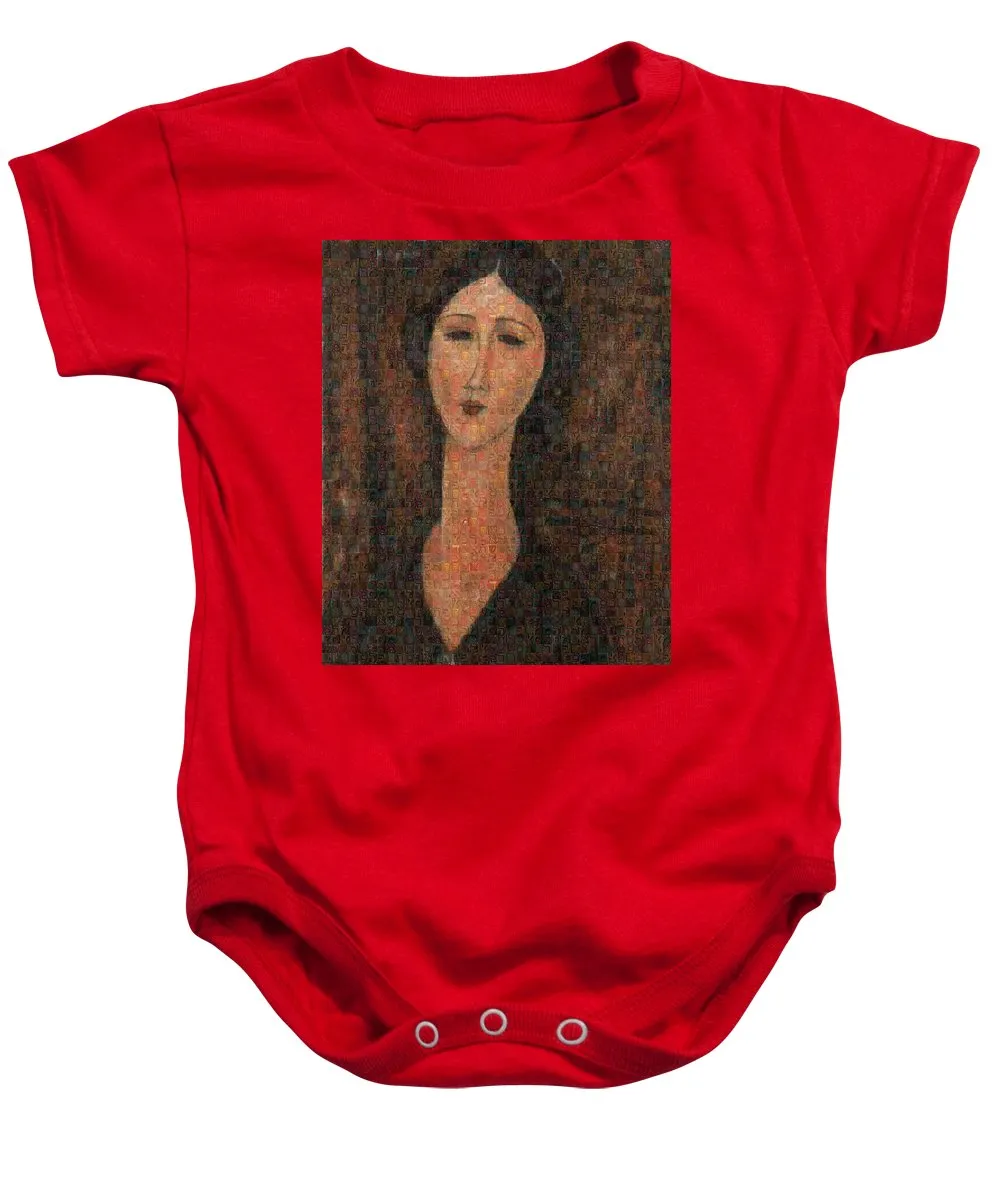Tribute to Modigliani - 1 - Baby Onesie