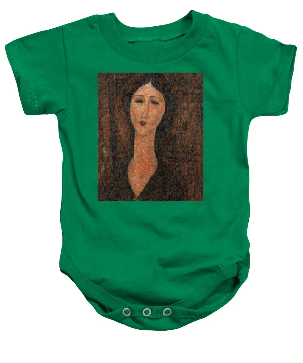 Tribute to Modigliani - 1 - Baby Onesie