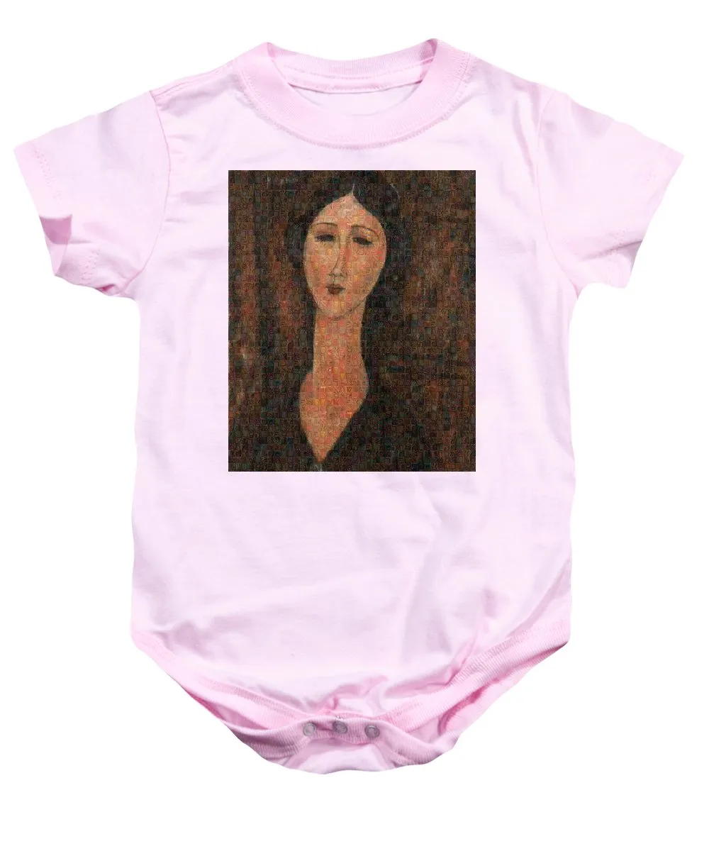 Tribute to Modigliani - 1 - Baby Onesie