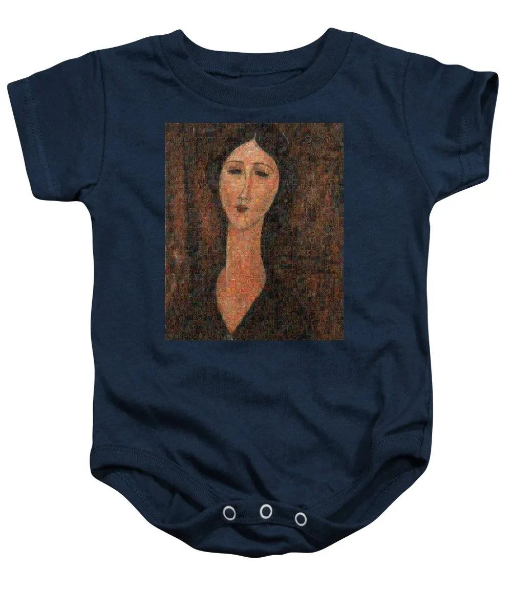Tribute to Modigliani - 1 - Baby Onesie