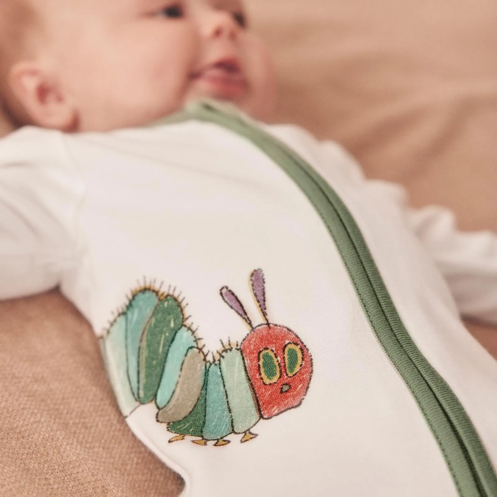 Very Hungry Caterpillar Clever Zip Sleepsuit