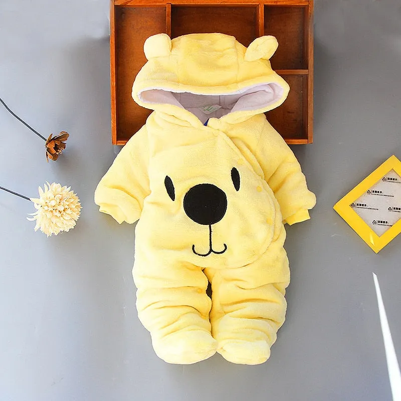 Warm Baby Bear Rompers