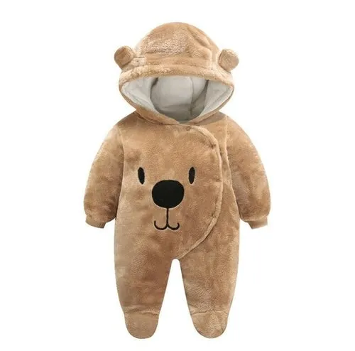 Warm Baby Bear Rompers
