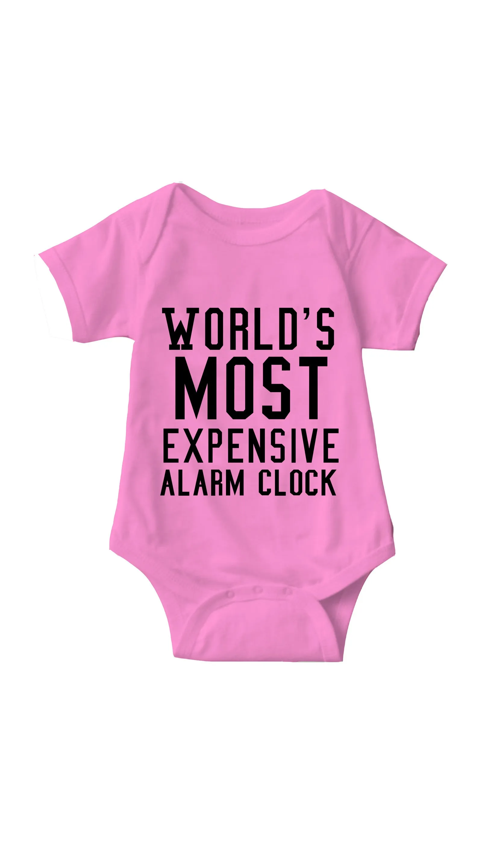 World's Most Expensive Alarm Clock Infant Onesie