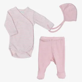 Wrap 3 Piece Set - Rosebud